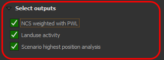 Saving Outputs