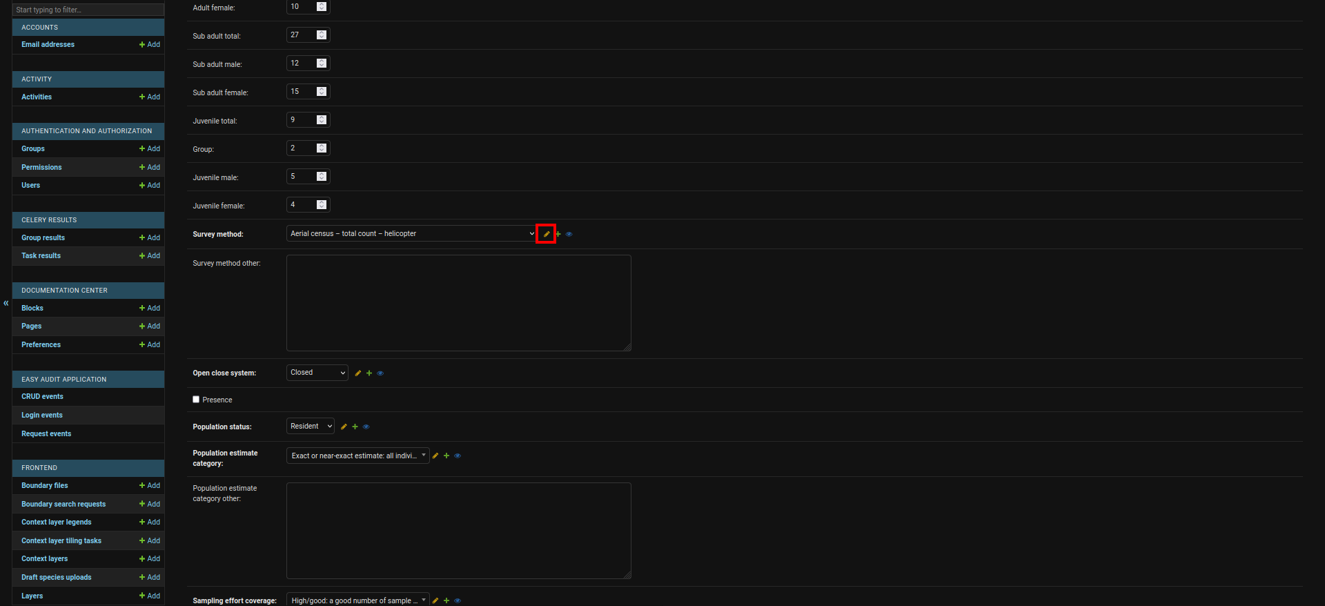 Manage Lookup Tables 1