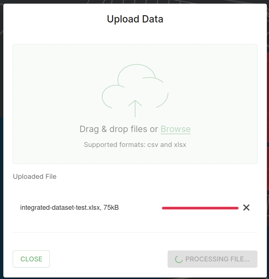 Upload New Data 23