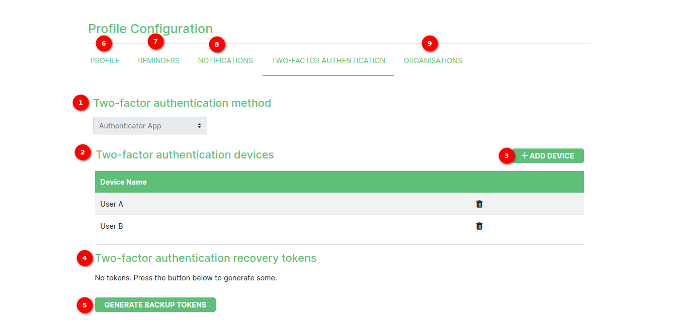 Two-Factor Authentication (2FA) Once Verify